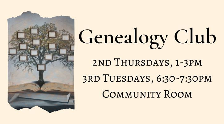 image for CPL Genealogy Club